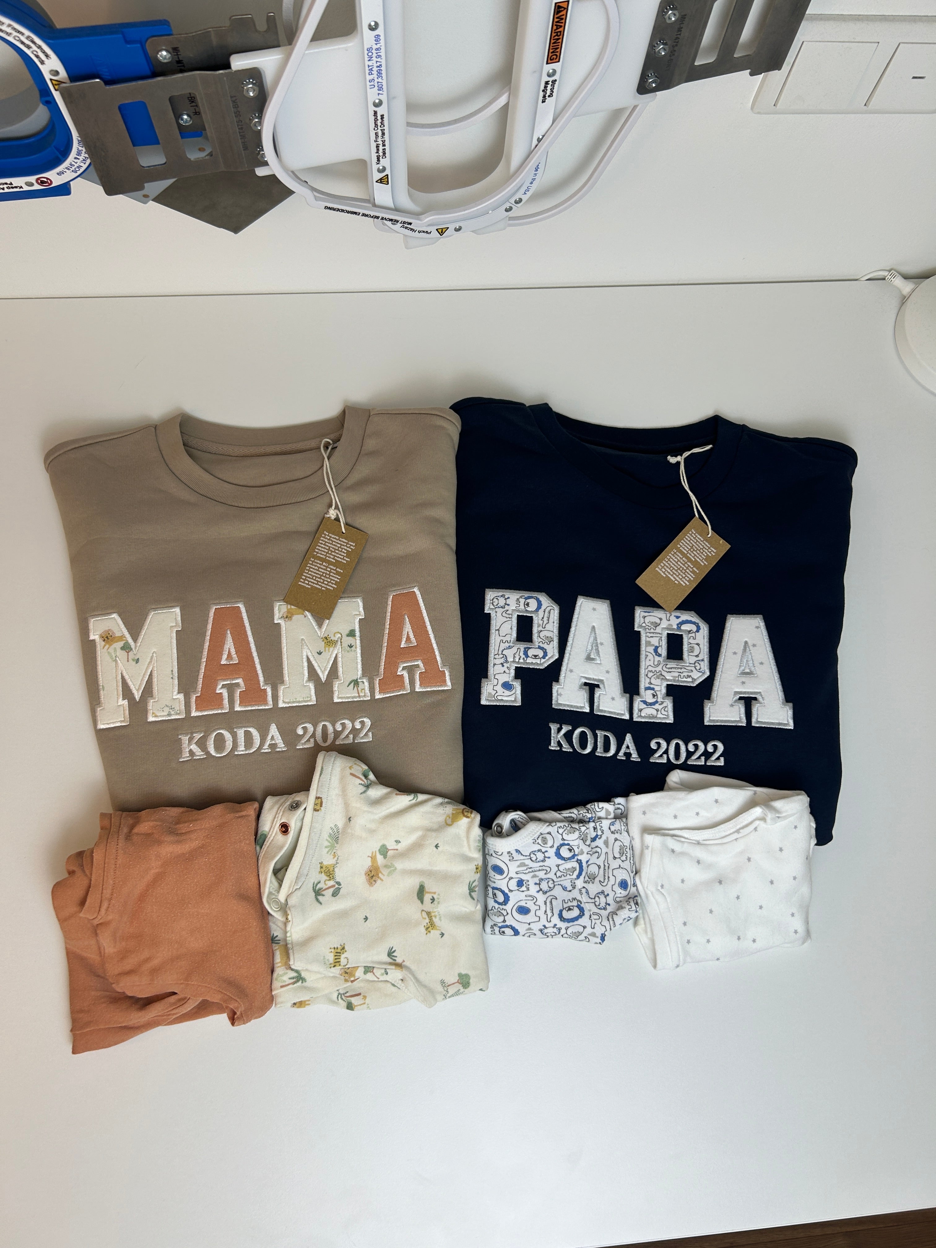 Erinnerungsshirt aus Babykleidung