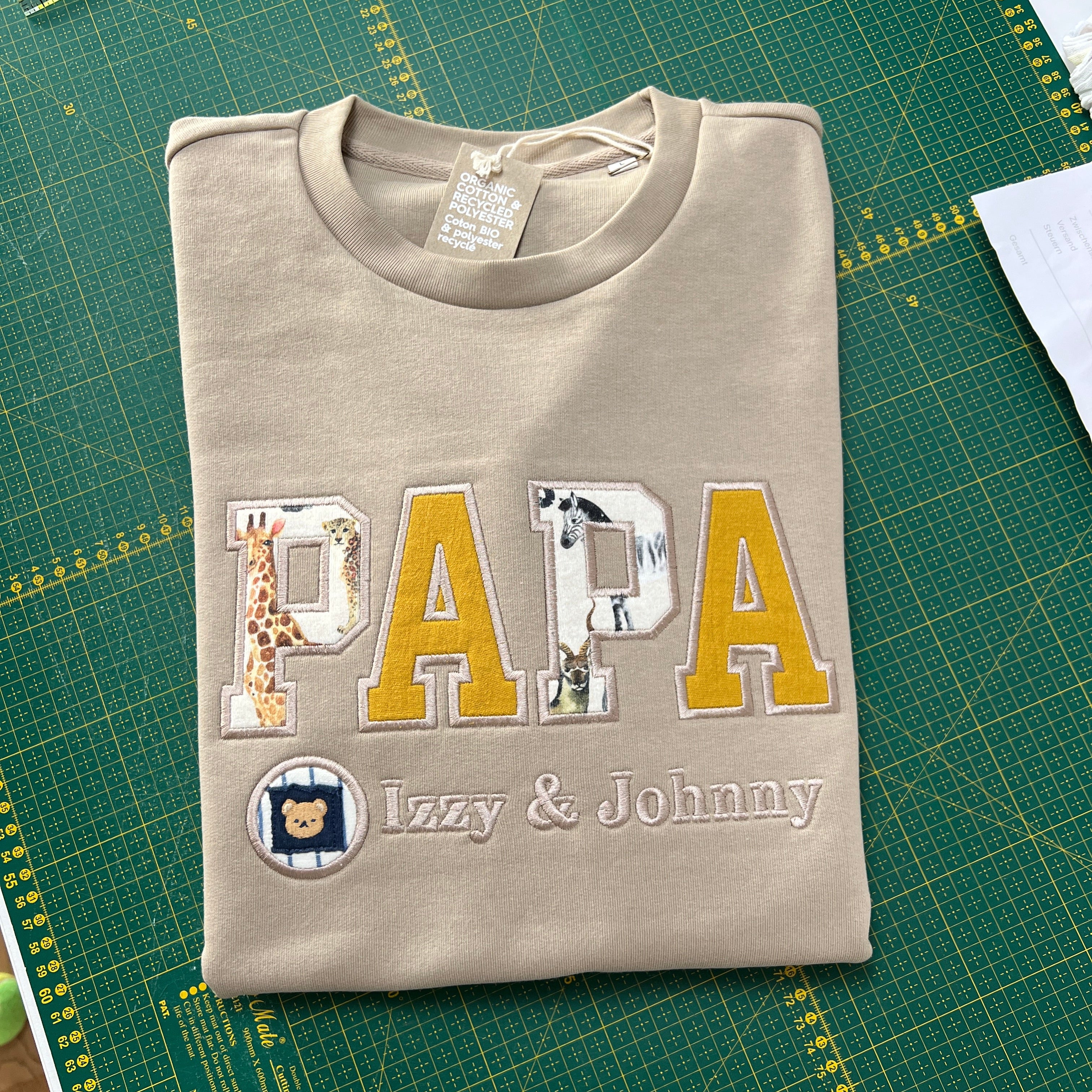 Erinnerungsshirt aus Babykleidung