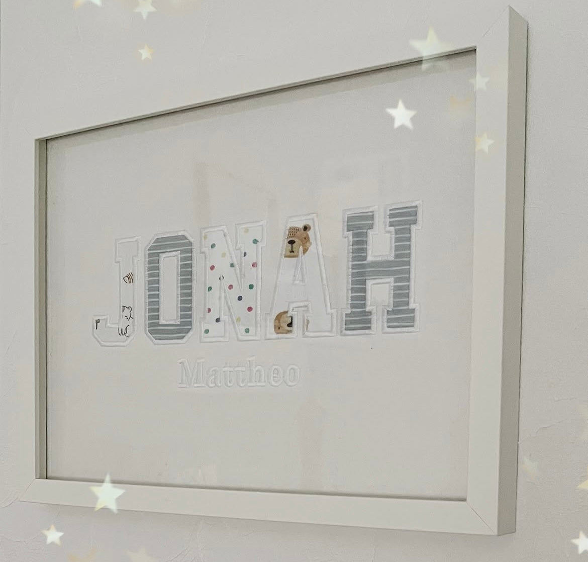 Erinnerungsbild aus Babykleidung