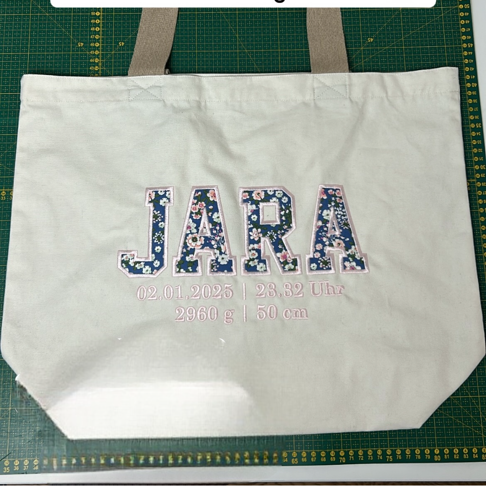 Erinnerungstasche aus Babykleidung