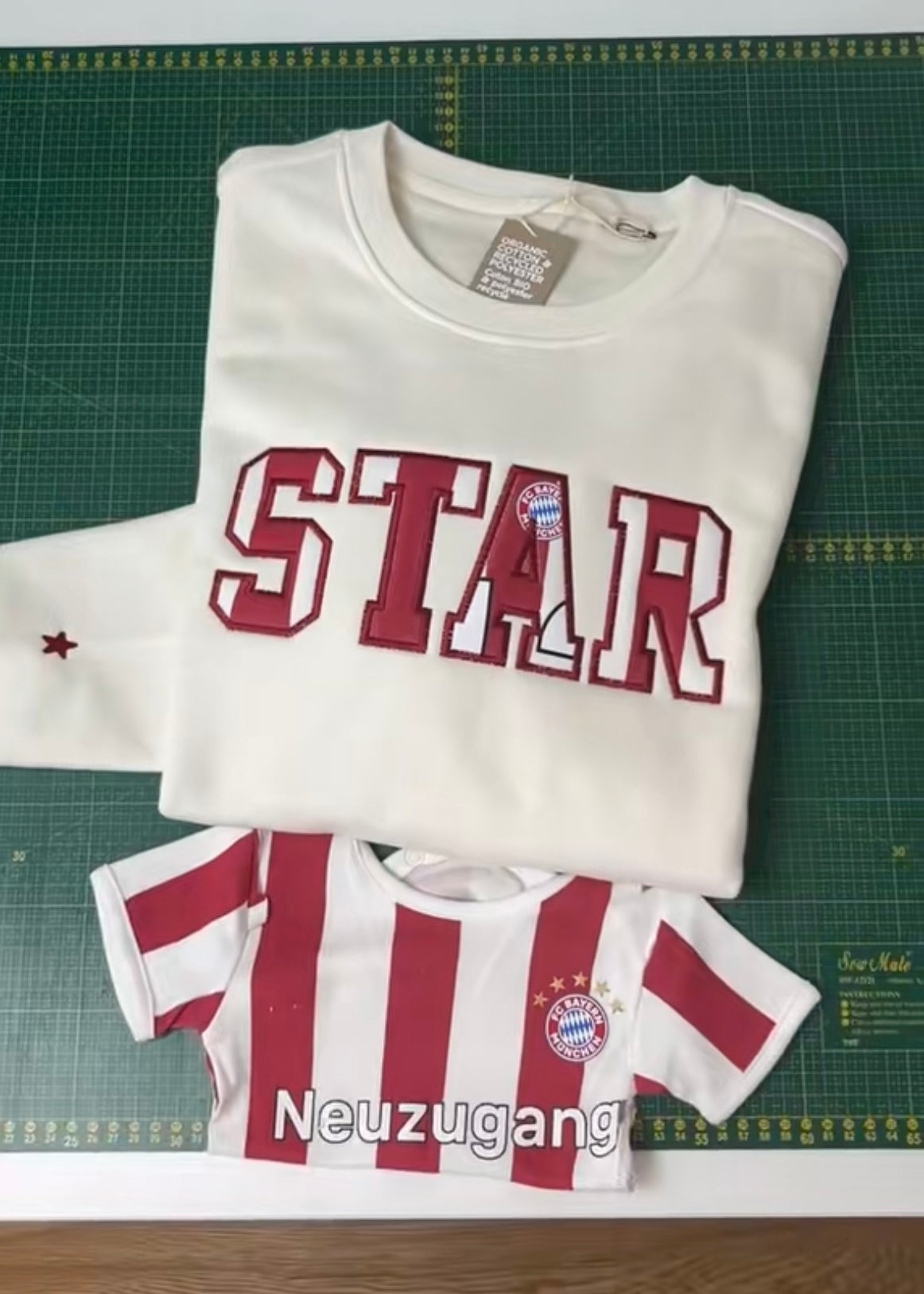 Erinnerungspullover aus der Kleidung eines geliebten Menschen – Handgefertigtes Andenken