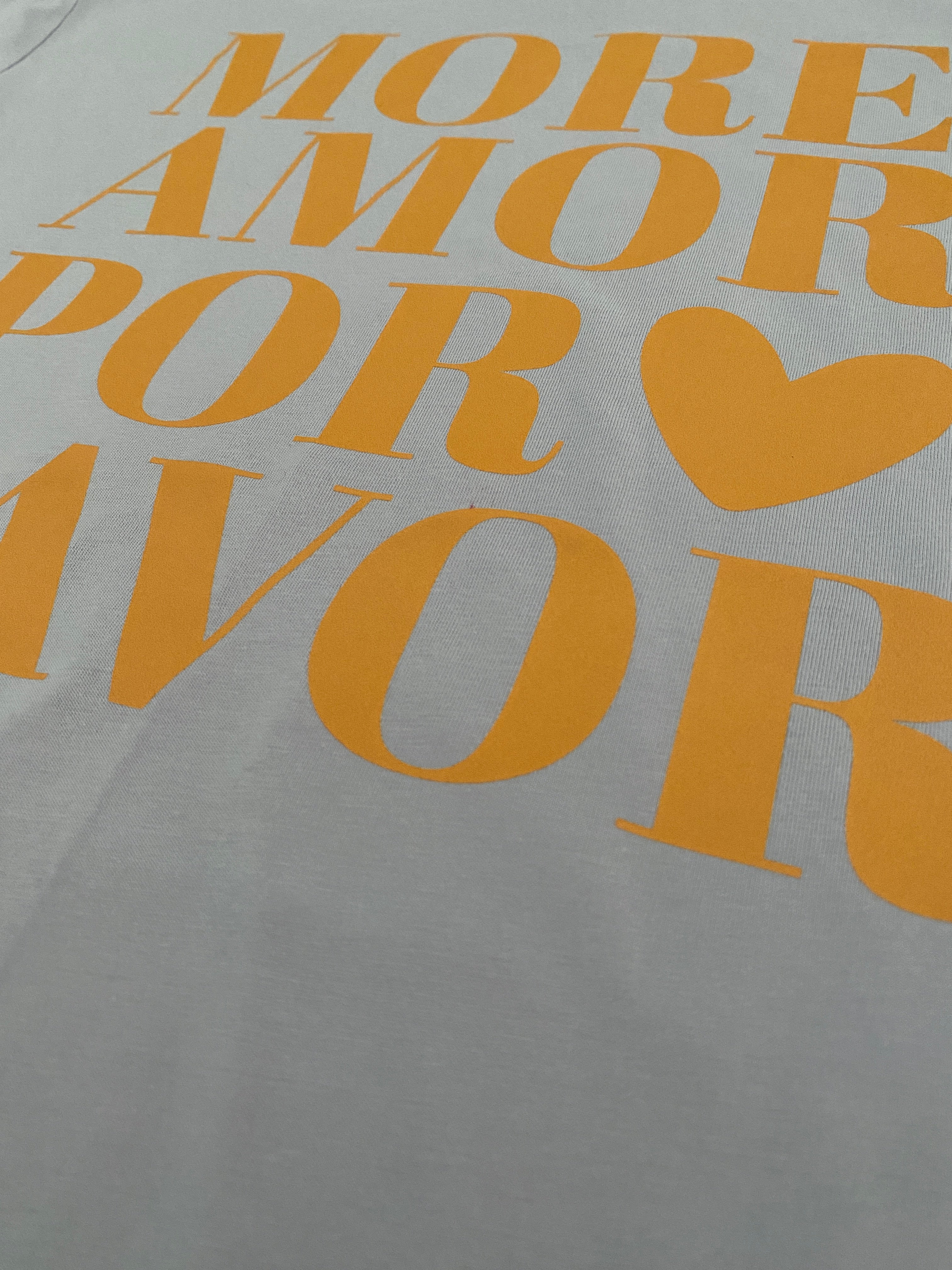 More Amore Por Favor – T-Shirt aus Bio-Baumwolle