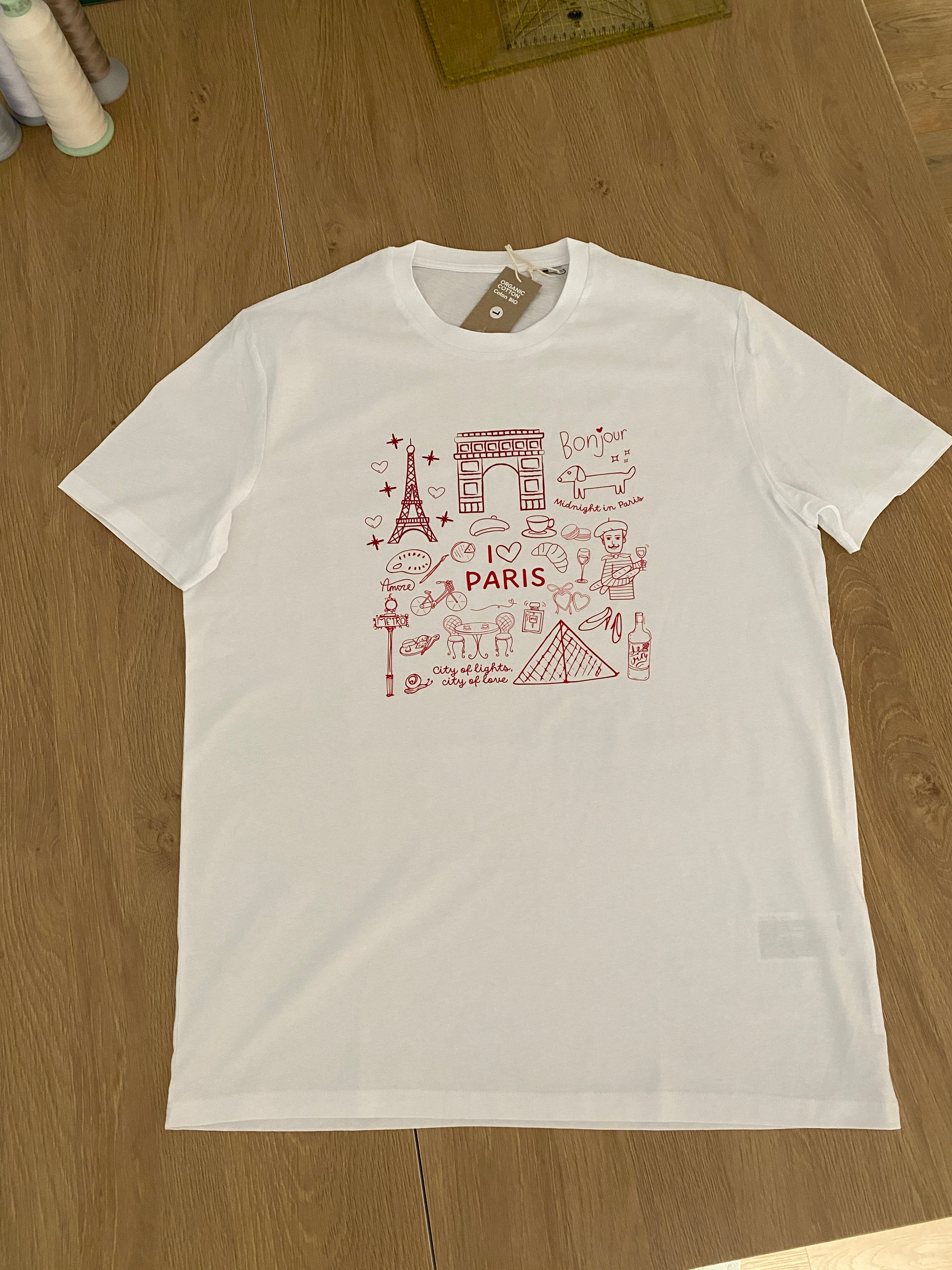 Paris Icons – T-Shirt aus Bio-Baumwolle