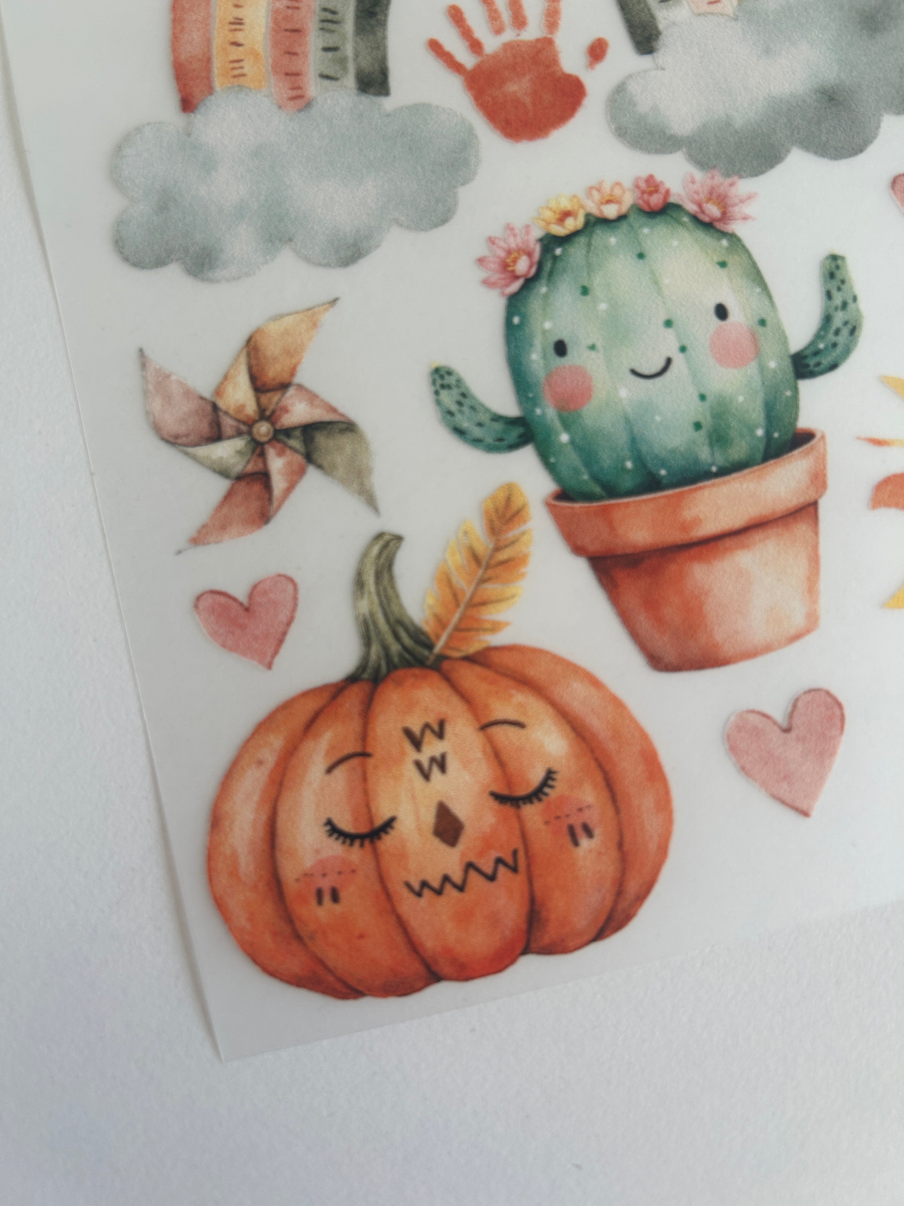 Boho Bügelbilder Herbst – Liebevolle Tier- & Naturmotive für Baby & Kind