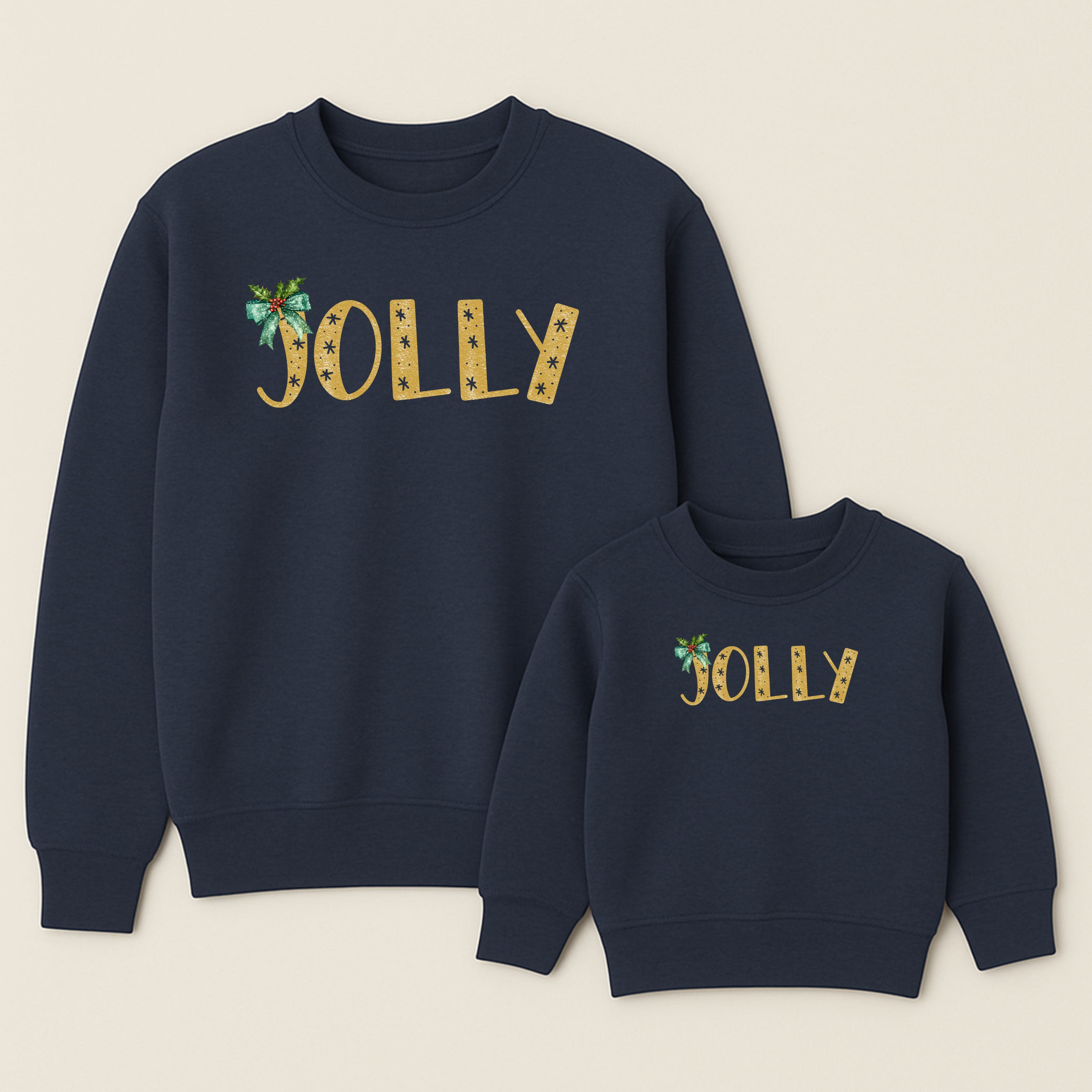 Partner Bügelbild Eltern/Kind Jolly