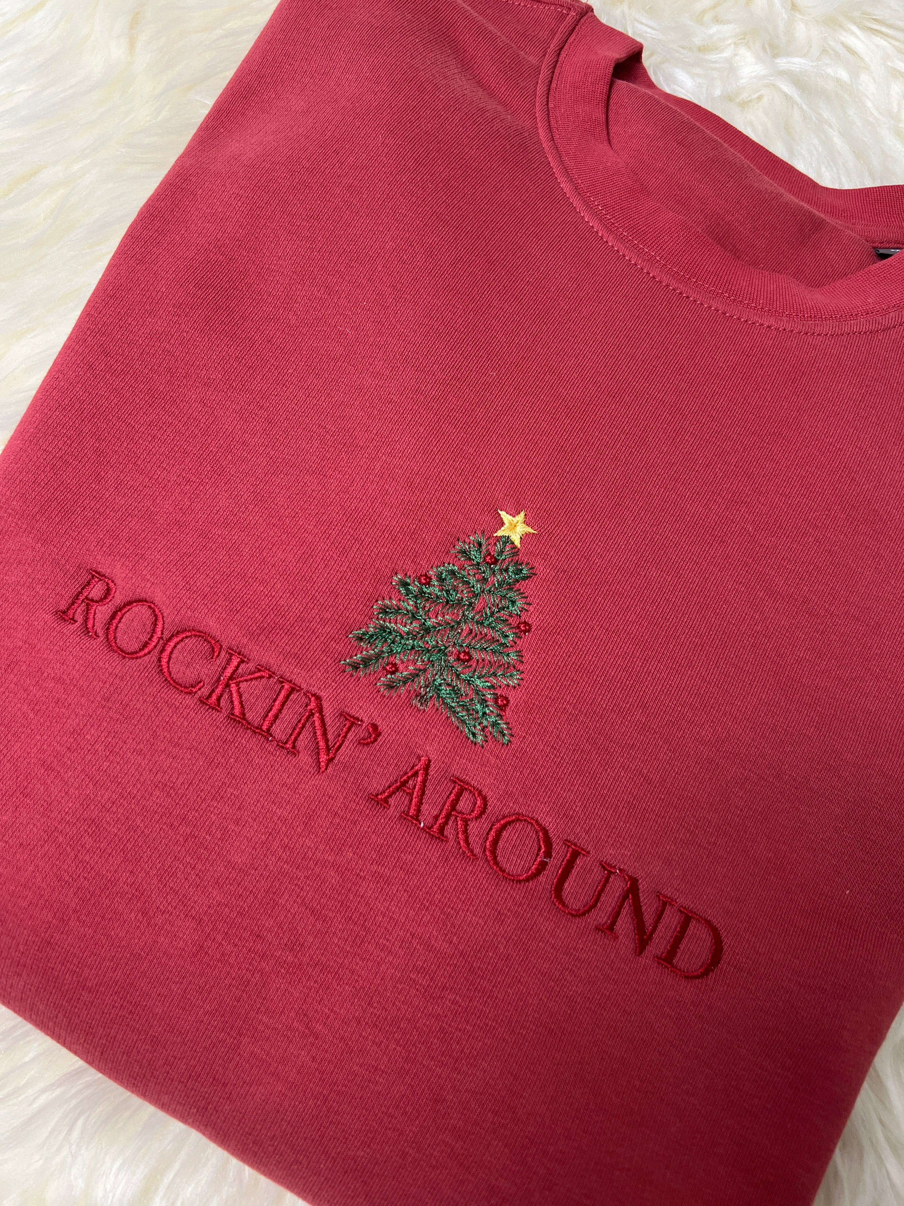 Personalizable sweatshirt, embroidered, individual, sustainable and ecological