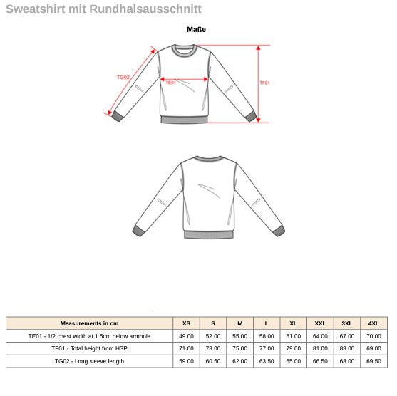 Personalizable baby sweatshirt made of organic cotton