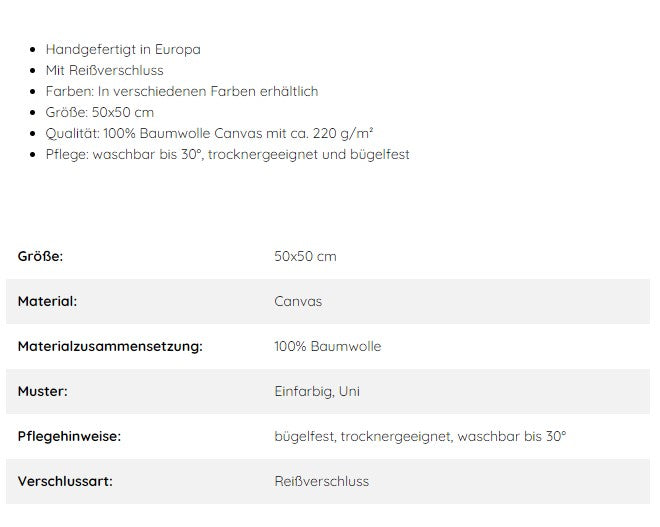 Kissenbezug bestickt mit Kinderzeichnung oder einer anderen besonderen Zeichnung