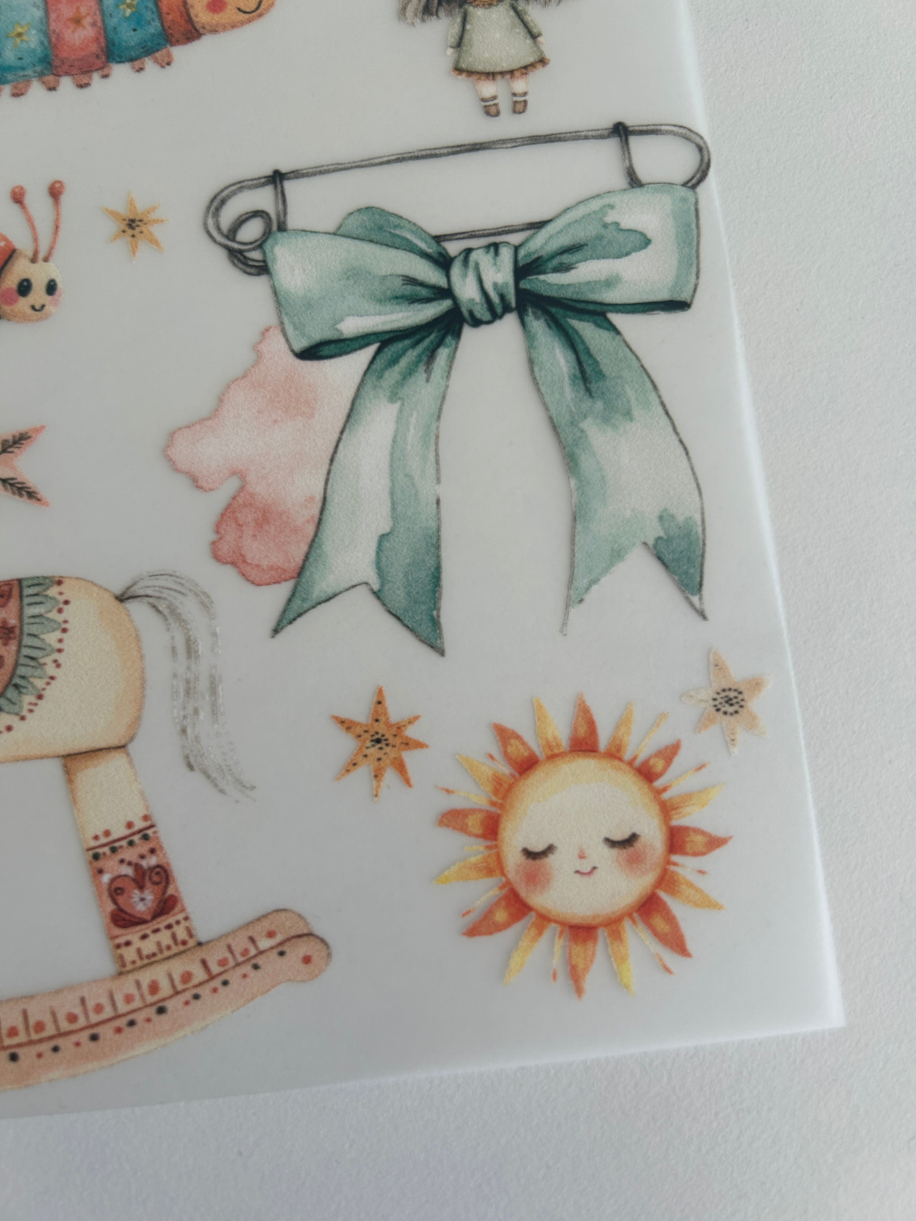 Boho Bügelbilder Baby Life – Zarte Alltagsmotive für Babys & Kinder