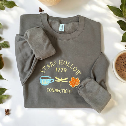 Personalizable sweatshirt, embroidered, individual, sustainable and ecological